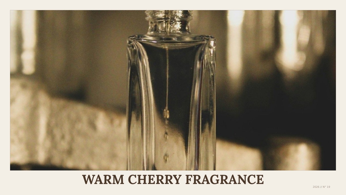 warm cherry fragrance
