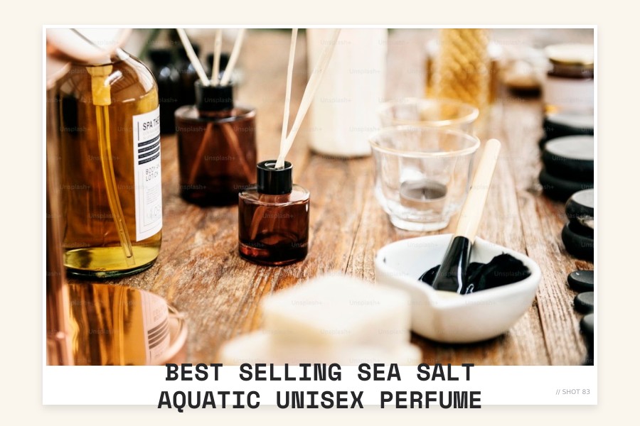 best selling sea salt aquatic unisex perfume