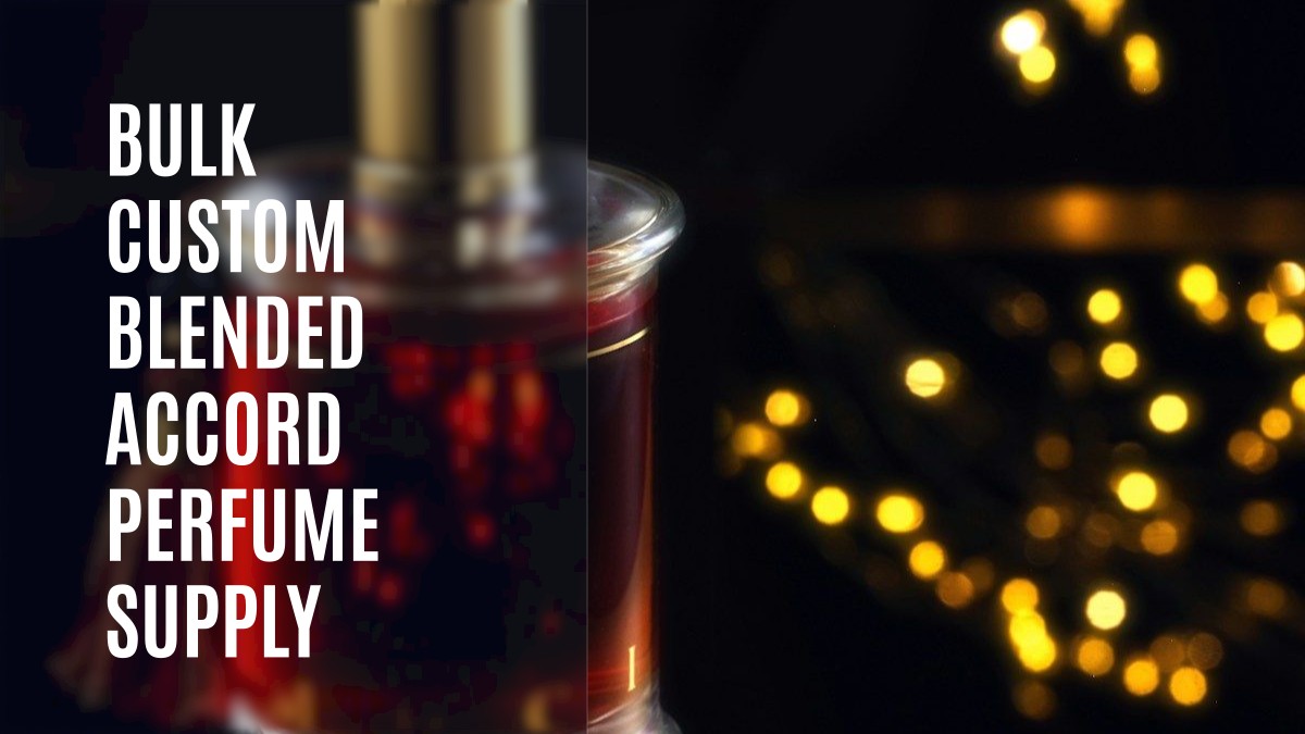 bulk custom blended accord perfume supply