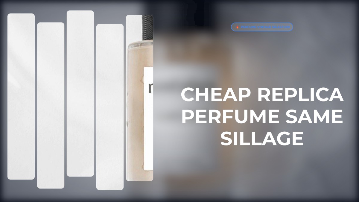 cheap replica perfume same sillage