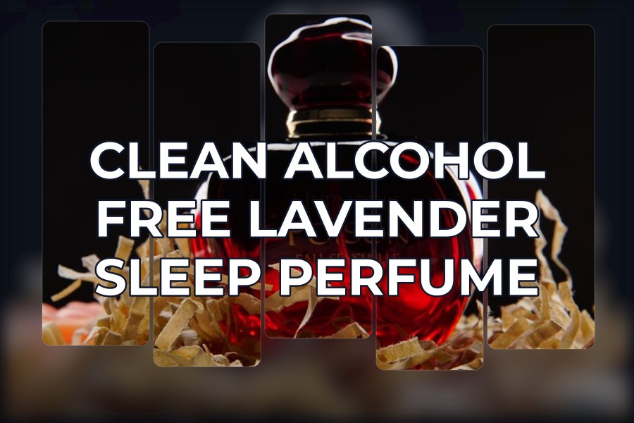 clean alcohol free lavender sleep perfume