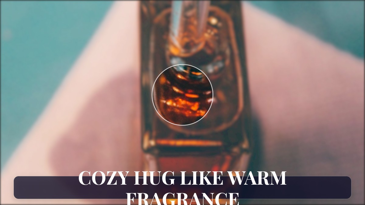 cozy hug-like warm fragrance