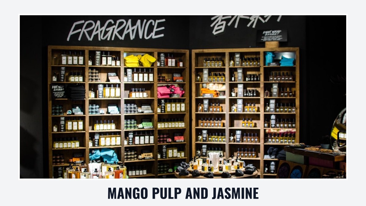 mango pulp and jasmine