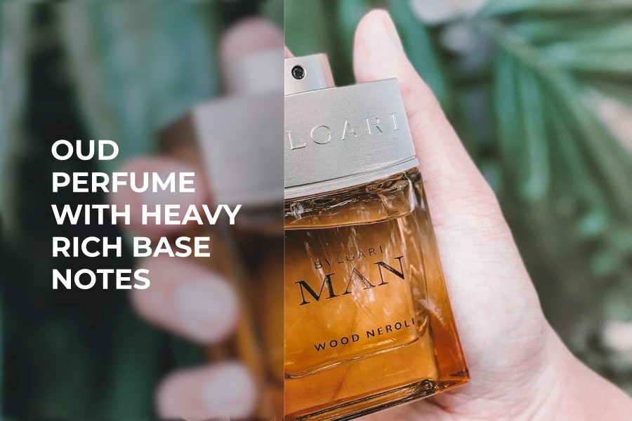 oud perfume with heavy rich base notes