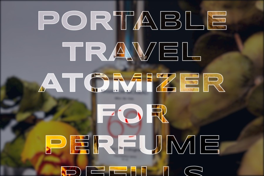 portable travel atomizer for perfume refills
