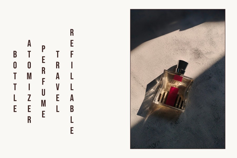 refillable travel perfume atomizer bottle