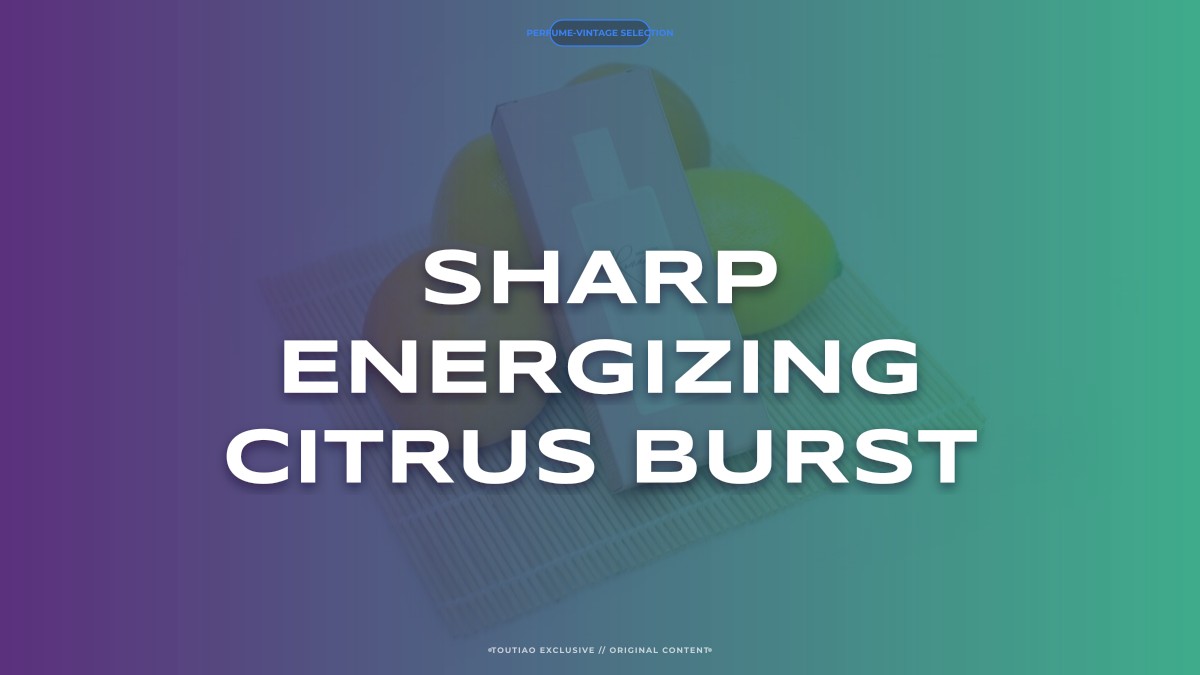 sharp energizing citrus burst