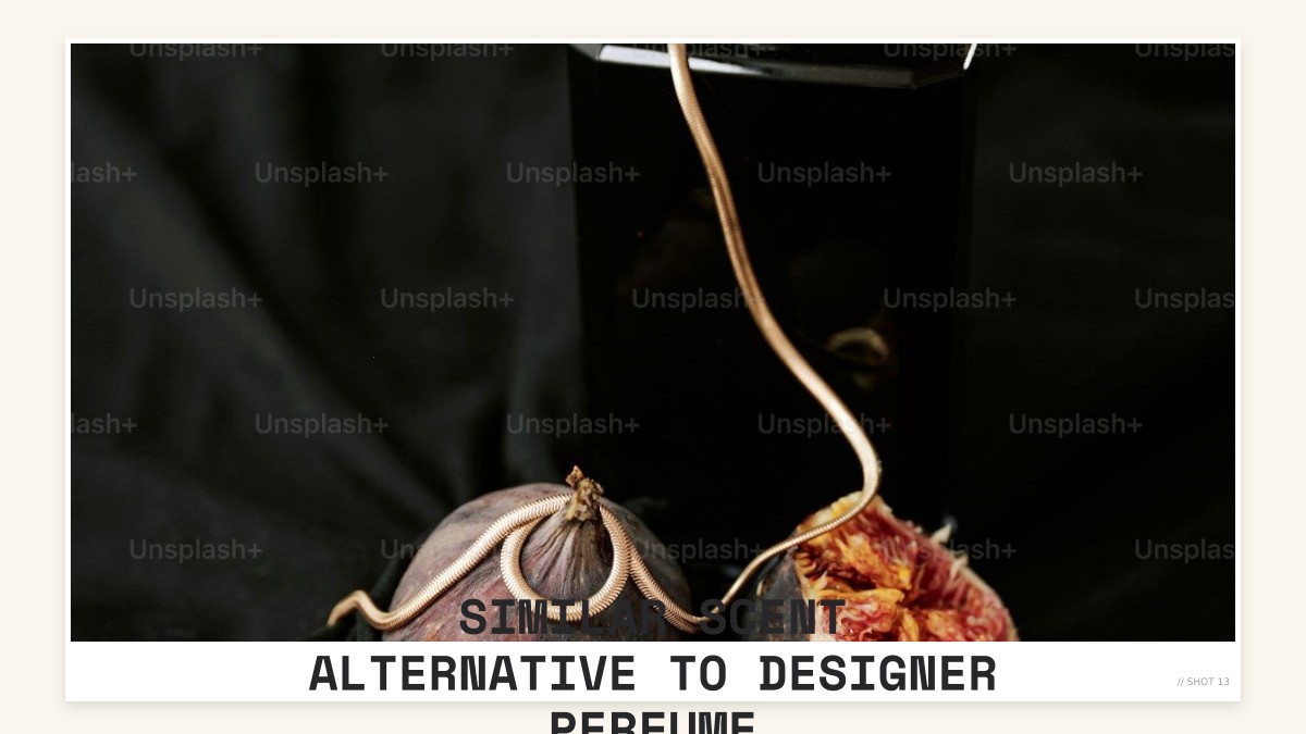 similar scent alternative to designer perfume