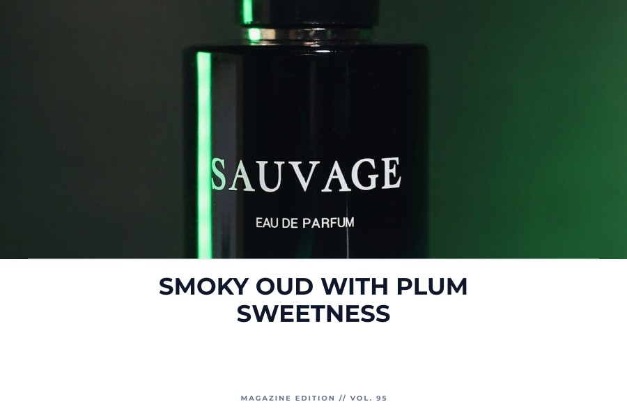 smoky oud with plum sweetness
