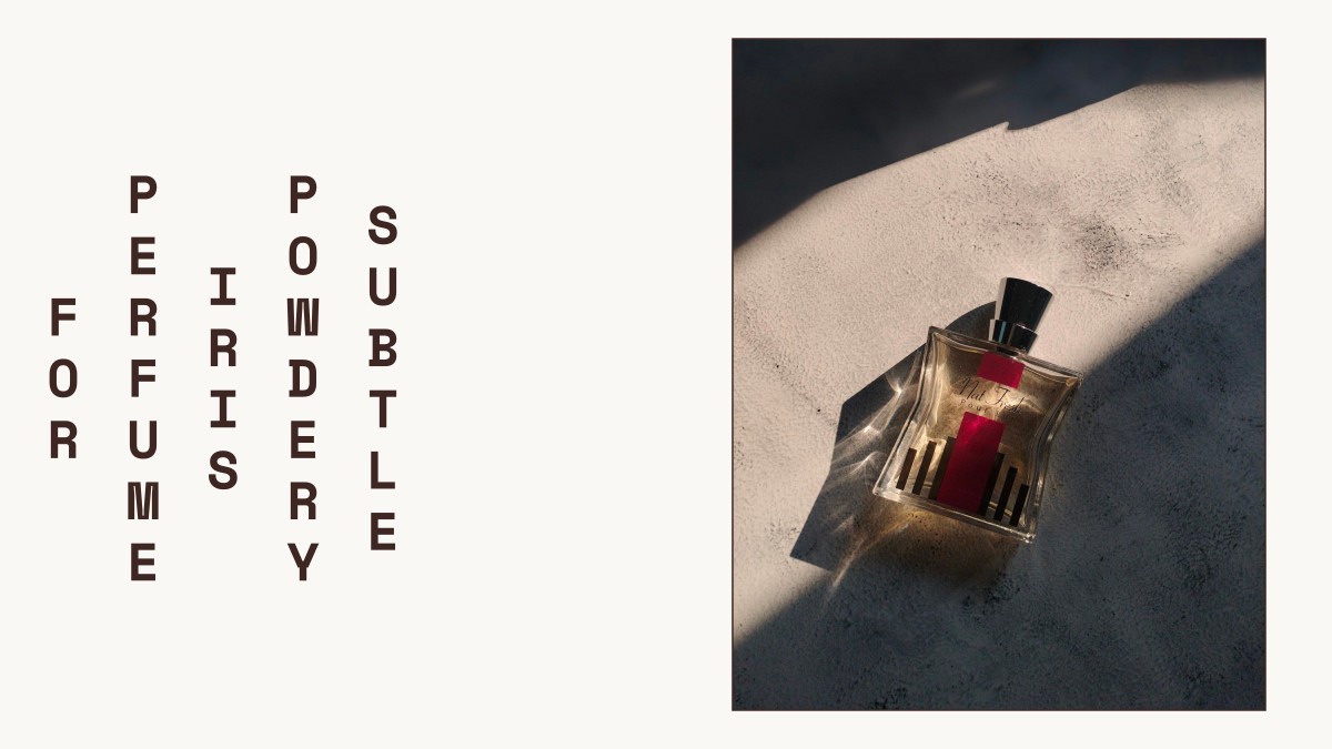 subtle powdery iris perfume for ladies