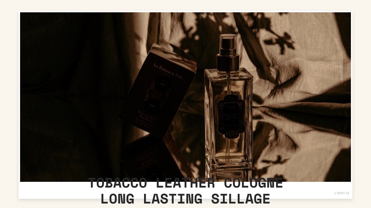 tobacco leather cologne long lasting sillage