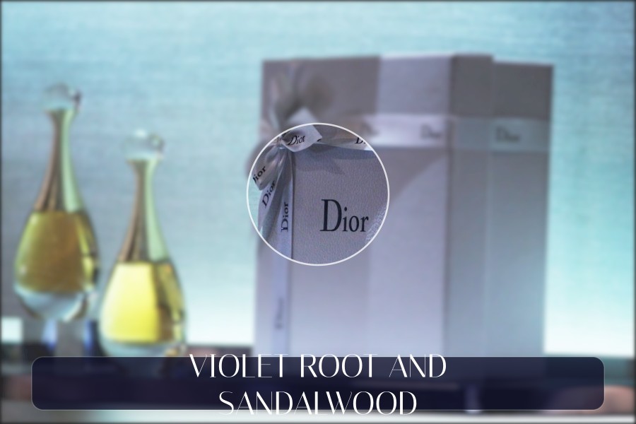 violet root and sandalwood